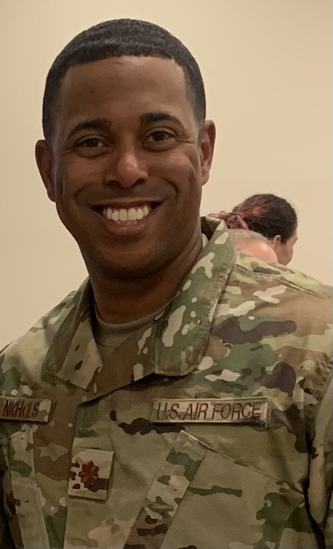 Ryan J. Nichols serving in the United States Air Force
